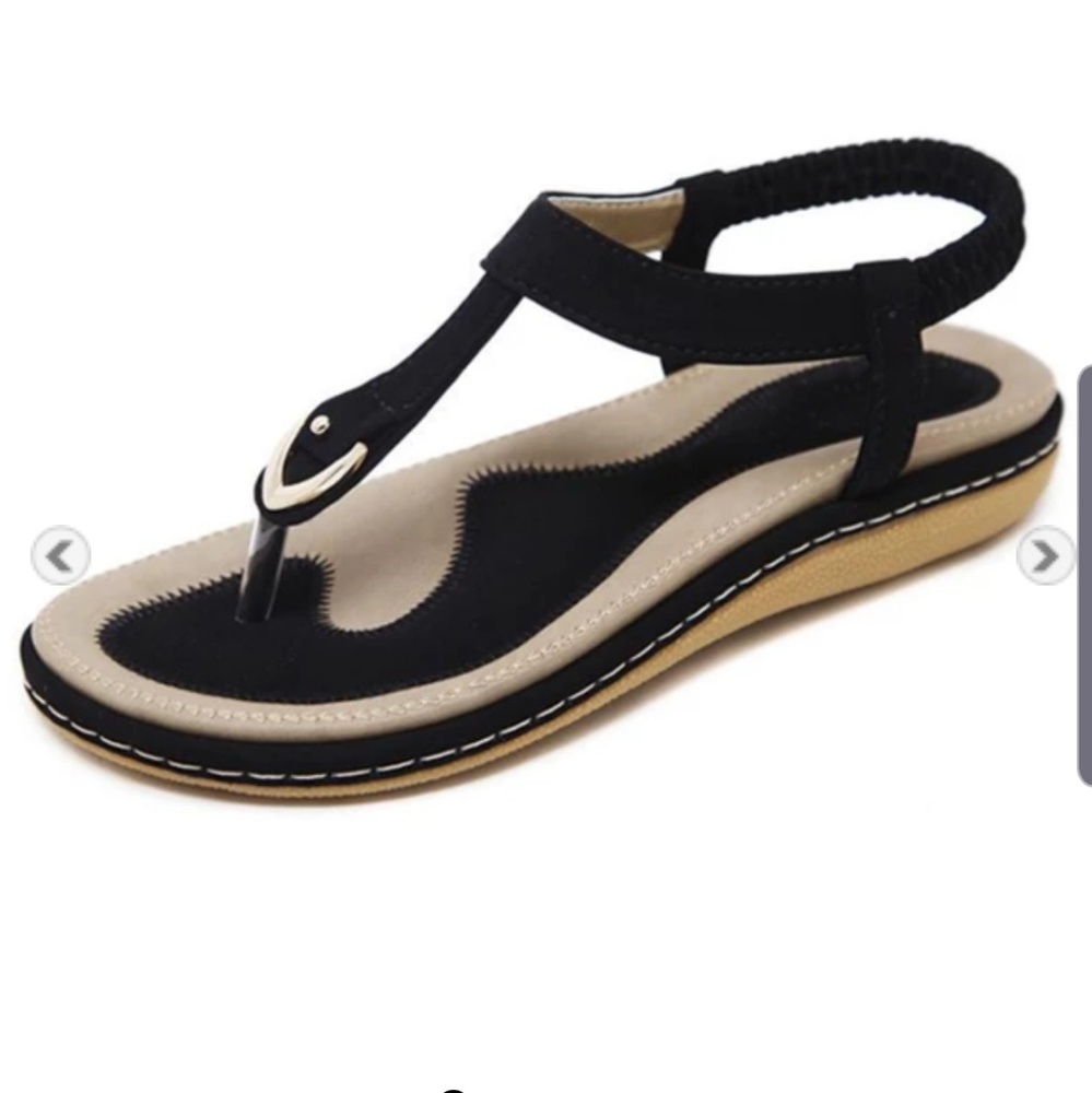 Comfort slip on sandals